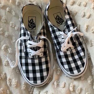Gingham Vans